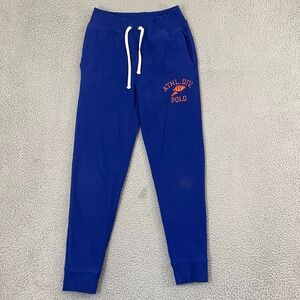 Polo Ralph Lauren P-Wing Joggers S Blue Athletic Department Fleece Sweatpants